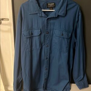 Filson Navy Long-Sleeve Shirt